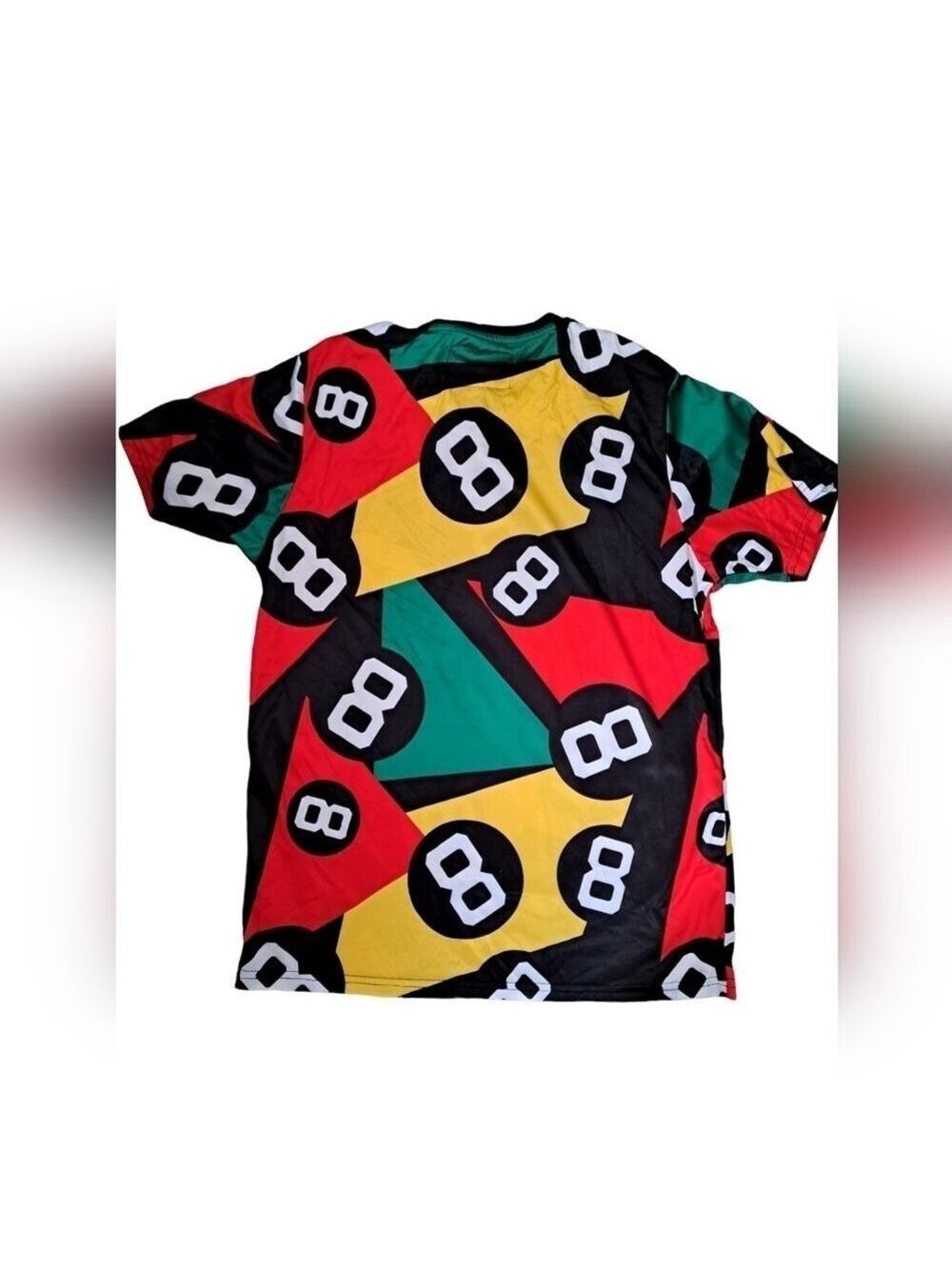 VTG Oh Snap! Drill Clothing T Shirt TEE Retro 8 Ball pool Print Short Sleeve Med - Picture 5 of 5